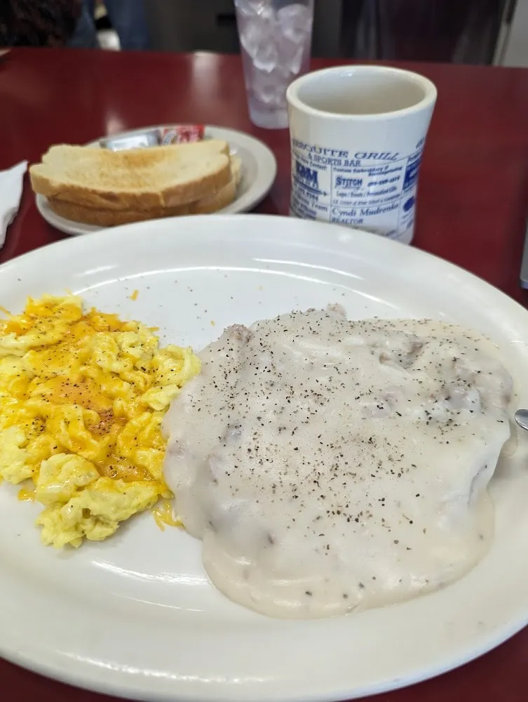 Chicken Fried Steak and Eggs with Cheese