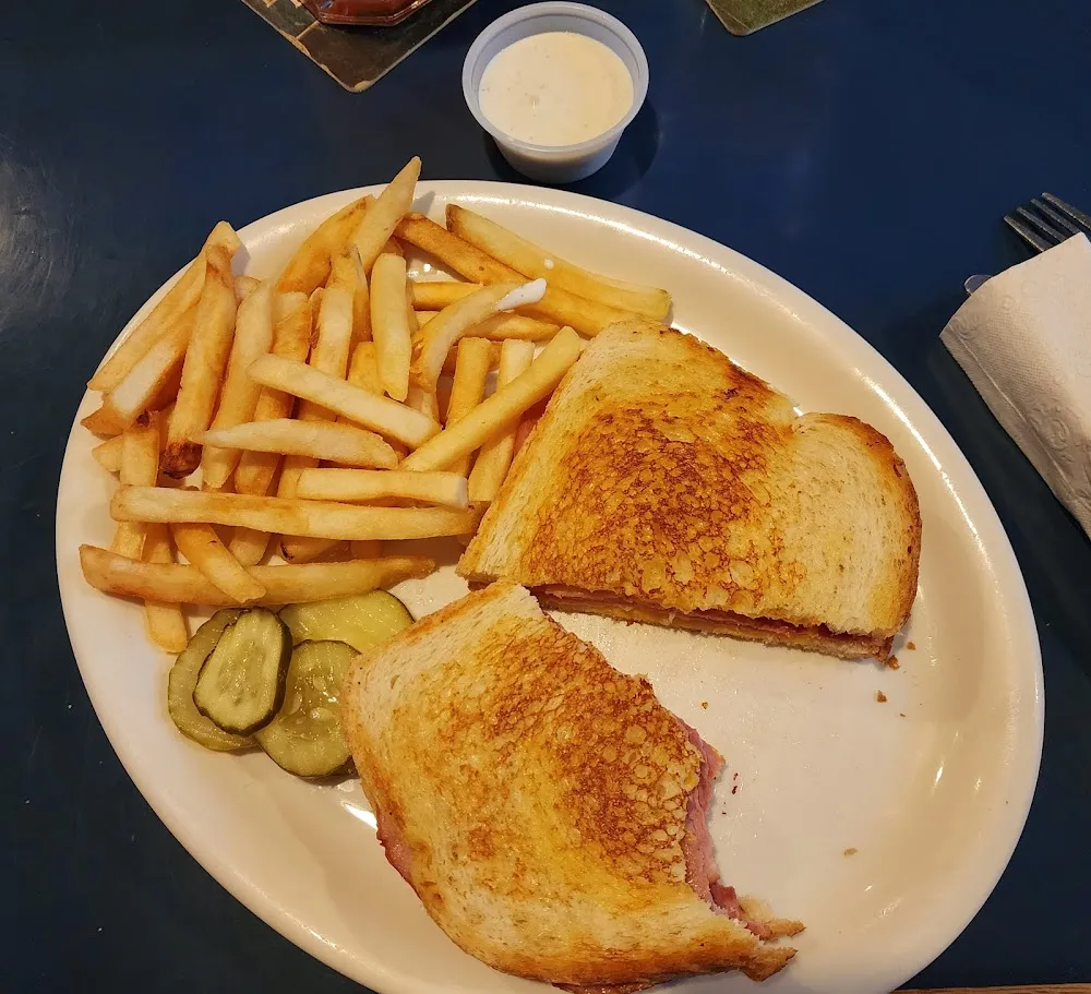 Ham and Cheese with Fries