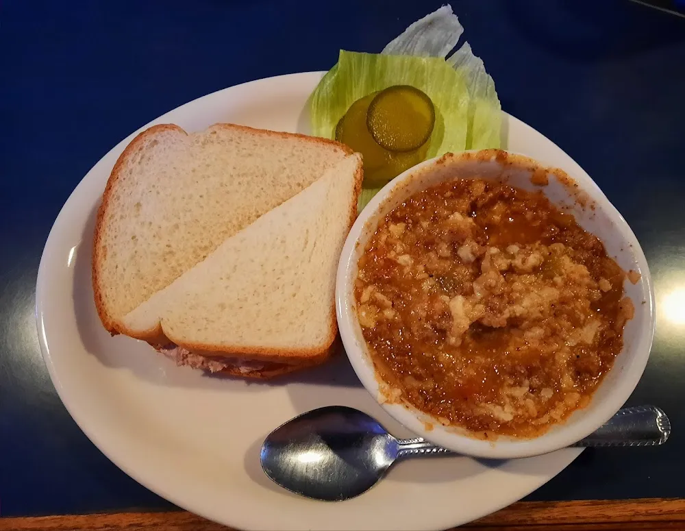 Tuna Salad Sandwich with Mexican Soup of the Day